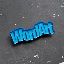 Load image into Gallery viewer, Word Art (Blue)
