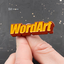 Load image into Gallery viewer, Word Art (Orange)