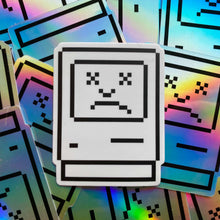 Load image into Gallery viewer, Happy Mac & Sad Mac Sticker Set
