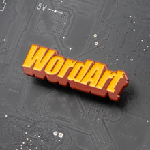 Load image into Gallery viewer, Word Art (Orange)
