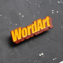 Load image into Gallery viewer, Word Art (Orange)
