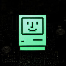 Load image into Gallery viewer, Glow-in-the-dark Happy Mac
